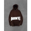 NK KALIN PUNTO 3 İPLİK KAPÜŞONLU SWEAT KAHVE