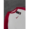 NK KOL PARCALI 3 İPLİK PAMUKLU SWEAT KIRMIZI