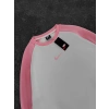 NK KOL PARCALI 3 İPLİK PAMUKLU SWEAT PEMBE