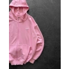 NK NAKIŞ BOYUNLU PAMUKLU HIRKA PEMBE