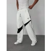 NK ULTRA BAGGY FUL PARCALI EŞOFMAN BEYAZ