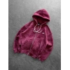 NK YIKAMA 3 İPLİK ŞARDONLU HIRKA BORDO