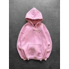 NK YIKAMA 3 İPLİK ŞARDONLU KAPÜŞONLU SWEAT PEMBE
