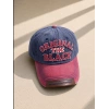 ORİGİNAL YIKAMALI DETAYLI ŞAPKA PEMBE