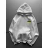 ÖZEL SERİ NK YARI REFLEKTÖRLÜ OVERSİZE KAPÜŞONLU SWEAT BEYAZ