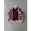 PARİS PANDA KUMAŞ OVERSİZE CEKET BORDO