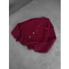 PL BASİC A+ KALİTE TRİKO HIRKA BORDO