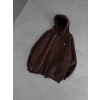 PLO 3 İPLİK PAMUKLU HIRKA KAHVE