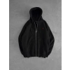 PLO 3 İPLİK PAMUKLU HIRKA SİYAH