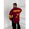 PORTUGAL PARÇALI 3 İPLİK SWEAT