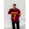 PORTUGAL PARÇALI 3 İPLİK SWEAT