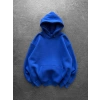 PULLU KANAT 3 İPLİK PAMUKLU KUMAŞ SWEAT MAVİ