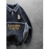 RM YIKAMA 3 İPLİK POLO YAKA SWEAT SİYAH