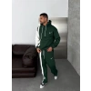 SERİT NK OVERSİZE 3 İPLİK PAMUKLU TAKIM YEŞİL