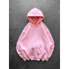 SIRT FUL SUP 3 İPLİK PAMUKLU KUMAŞ SWEAT PEMBE