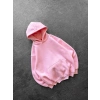 SIRT FUL SUP 3 İPLİK PAMUKLU KUMAŞ SWEAT PEMBE