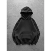 SIRT FUL SUP 3 İPLİK PAMUKLU KUMAŞ SWEAT SİYAH