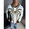 SPİDER 3 İPLİK PAMUKLU KUMAŞ SWEAT BEYAZ