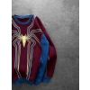 SPİDER 3 İPLİK PAMUKLU KUMAŞ SWEAT KIRMIZI