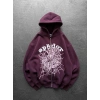 SPIDER OVERSİZE HIRKA BORDO