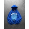 SPIDER OVERSİZE HIRKA MAVİ