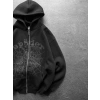 SPIDER OVERSİZE HIRKA SİYAH