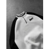 STW RİBANALI YARIM FERMUAR SWEAT BEYAZ