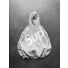 SUP BASKI 3 İPLİK PAMUKLU KUMAŞ OVERSİZE SWEAT GRİ