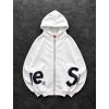 SUPREM OVERSİZE HIRKA BEYAZ