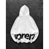 SUPREM OVERSİZE HIRKA BEYAZ