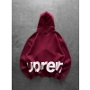 SUPREM OVERSİZE HIRKA BORDO