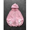 SUPREM OVERSİZE HIRKA PEMBE