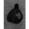 SYN 3 İPLİK PAMUKLU HIRKA SİYAH
