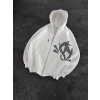 SYN 3 İPLİK PAMUKLU HIRKA BEYAZ
