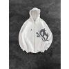 SYN 3 İPLİK PAMUKLU HIRKA BEYAZ
