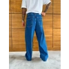 ULTRA BAGGY KALIP YIKAMALI JEAN MAVİ