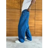 ULTRA BAGGY KALIP YIKAMALI JEAN MAVİ