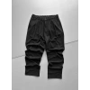 WE11 KUMAŞ BAGGY PILELI PANTOLON SİYAH