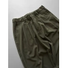 WE11 KUMAŞ BAGGY PILELI PANTOLON YEŞİL