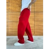 YAN BÜYÜK NAKIŞLI STW BAGGY EŞOFMAN KIRMIZI