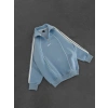 YARIM FERMUAR NK FUL BİYELİ OVERSİZE SWEAT BEBEMAVİ