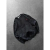 YIKAMALI PL 3 İPLİK PAMUKLU SWEAT SİYAH