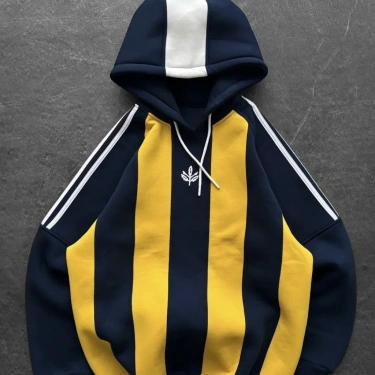 Nakışlı Kapüşonlu Taraftar Sweatshirt