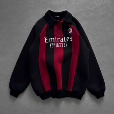ACM Polo Yaka Unisex Sweatshirt