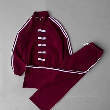 ADD Unisex Eşofman Takımı- Bordo