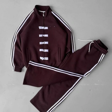 ADD Unisex Eşofman Takımı- Kahverengi
