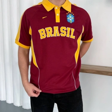 BRSL Unisex Oversize Tshirt-Bordo