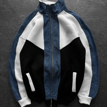 Kot Detay Unisex Hırka-Lacivert