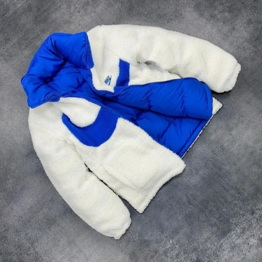 NK Çift Taraflı Unisex Mont-Lacivert