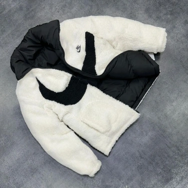 NK Çift Taraflı Unisex Mont-Siyah